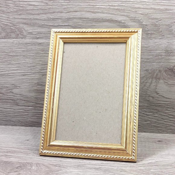 Photo Frame Ornate Golden Table Top Wall Mount Picture Display Home Décor Gift - Picture 5 of 15